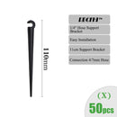 RBCFHI Gartenbewässerungsanschlüsse mit Widerhaken, Einzel-Doppel-T-Stück, Winkel, Tropf, Pfeil, Kreuzkupplung, Bewässerungsarmatur für 3/5 4/7 mm Schlauch