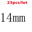 Wählen Sie Größe 4 6 8 10 12 14mm glatte runde schwarze Agata-Onyx-lose Steinschmucksache-Korn-freies Verschiffen BOB01 aus