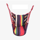 Tragbarer Hängesessel Hängesessel Schaukelstuhl Sitz mit 2 Kissen für Garten Indoor Outdoor Modische Hängemattenschaukeln