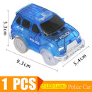 Magical Tracks LED Light Electronics Car Tracks Spielzeugteile 5 Bunte Lichter Kinderspielzeug Für Puzzle Spielzeug Auto Geburtstagsgeschenke