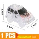 Magical Tracks LED Light Electronics Car Tracks Spielzeugteile 5 Bunte Lichter Kinderspielzeug Für Puzzle Spielzeug Auto Geburtstagsgeschenke