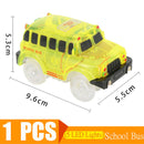 Magical Tracks LED Light Electronics Car Tracks Spielzeugteile 5 Bunte Lichter Kinderspielzeug Für Puzzle Spielzeug Auto Geburtstagsgeschenke