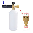 Hochdruck-Seifenschäumer, Schneeschaumlanze, Schaumkanone, Schaumpistole, Düse, Autoreinigungsschaum, Waschschaumgenerator für Karcher-Autowaschanlage