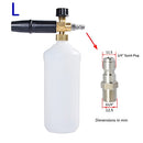 Hochdruck-Seifenschäumer, Schneeschaumlanze, Schaumkanone, Schaumpistole, Düse, Autoreinigungsschaum, Waschschaumgenerator für Karcher-Autowaschanlage