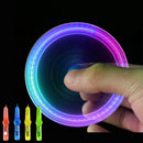 Interessantes Spielzeug Fingerspitze Rotierender Spinner Kreiselspielzeug Stift Led Leuchtender Kreiselstift Büro ADHS EDC Anti-Stress kinetisches Schreibtischspielzeug