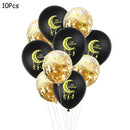 Eid Mubarak Banner Ballons Ramadan Kareem Dekoration Ramadan Mubarak Muslim Islamische Festival Party DIY Dekorationen