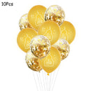 Eid Mubarak Banner Ballons Ramadan Kareem Dekoration Ramadan Mubarak Muslim Islamische Festival Party DIY Dekorationen