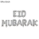 Eid Mubarak Banner Ballons Ramadan Kareem Dekoration Ramadan Mubarak Muslim Islamische Festival Party DIY Dekorationen