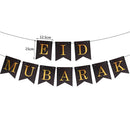 Eid Mubarak Banner Ballons Ramadan Kareem Dekoration Ramadan Mubarak Muslim Islamische Festival Party DIY Dekorationen