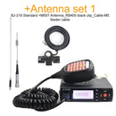 Baojie BJ-218 Mini-Mobilfunkgerät 20 km 25 W Dualband VHF / UHF Walkie Talkie 136-174 MHz 400-470 MHz bj218 Transceiver-Station