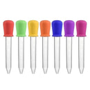 6/7/8/10 Pcs Baby Dropper Medizin Feeder Kind Medizin Gerät Silikon Pipette Liquid Food Dropper Infant Utensilien 5ML