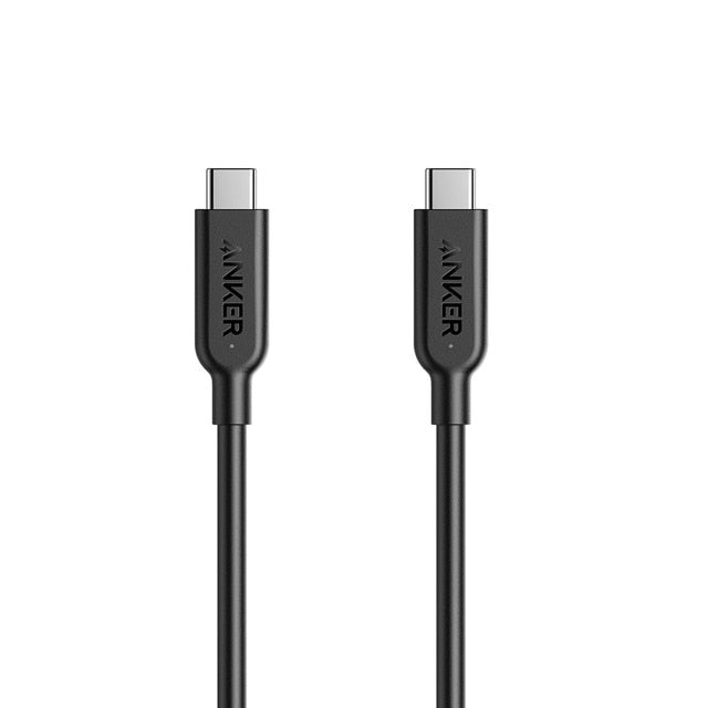 Anker Powerline II USB-C to USB-C 3.1 Gen 2 Cable (3ft) with Power Delivery,for Samsung Galaxy,Huawei Matebook MacBook Pixel etc