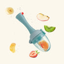 Baby Nippel Beißringe mit Schnullerkette Geschenk Frische Lebensmittel Nibbler Kinder Obst Feeder Nippel Füttern Sicherer Baby Sauger Schnuller