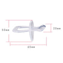 Baby Boy Girl Schnullerhalter Kette Food Grade Chew Silikonperlen Bling Bling Infant Schnullerclip