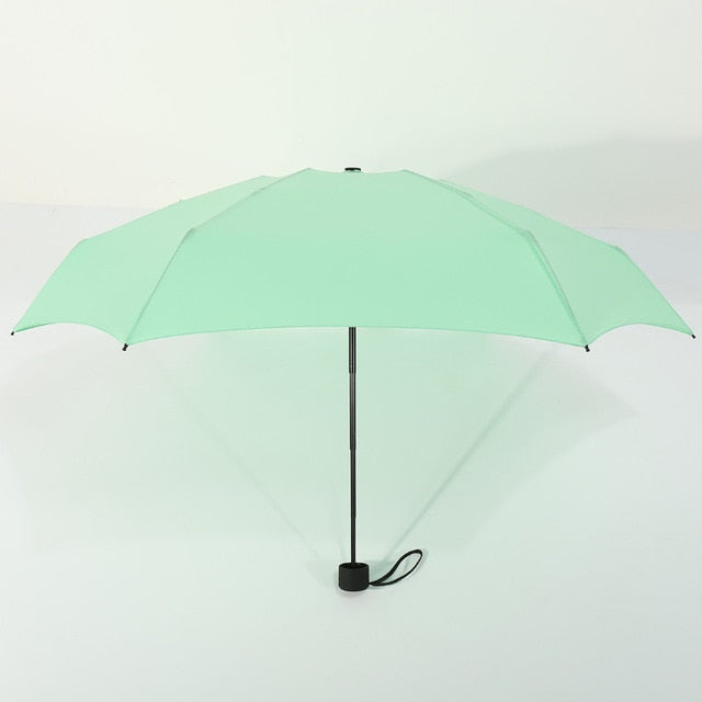 180 g kleine Mode Taschenschirm Regen Frauen Geschenk Männer Mini Tasche Sonnenschirm Mädchen Anti-UV wasserdicht tragbare Reise Regenschirme