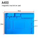 ESD-Wärmeisolierungs-Arbeitsmatte, Lötstation, Eisen, Telefon, Computer, Reparaturmatte, magnetische, hitzebeständige BGA-Isolatorplattform