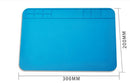 ESD-Wärmeisolierungs-Arbeitsmatte, Lötstation, Eisen, Telefon, Computer, Reparaturmatte, magnetische, hitzebeständige BGA-Isolatorplattform