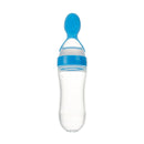 90 ML Safe Neugeborene Baby Babyflasche Kleinkind Silikon Squeeze Fütterung Löffel Milchflasche Baby Training Feeder Nahrungsergänzungsmittel