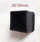 4 quadratische Stuhlbeinkappen aus Silikon, rutschfest, Tischfuß, Staubschutz, Socken, Bodenschutzpolster, Rohrstopfen, Möbelnivellierfüße