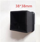 4 quadratische Stuhlbeinkappen aus Silikon, rutschfest, Tischfuß, Staubschutz, Socken, Bodenschutzpolster, Rohrstopfen, Möbelnivellierfüße