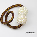 1 Clip magnético de perla para cortina, soportes para cortina, Clips de hebilla de amarre, hebilla de bola colgante, accesorios para cortina, decoración del hogar