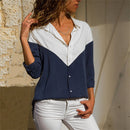 Aachoae, Blusas para mujer, moda 2020, manga larga, cuello vuelto, camisa de oficina, blusa, camisa, Tops informales, Blusas femeninas de talla grande