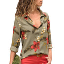 Aachoae, Blusas para mujer, moda 2020, manga larga, cuello vuelto, camisa de oficina, blusa, camisa, Tops informales, Blusas femeninas de talla grande