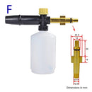 Auto-Schaumwäsche Schneeschaumlanze Schaumdüse Schaumkanone Schaumgenerator für Daewoo Hammer Kärcher Huter Makita Hochdruckreiniger