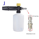 Auto-Schaumwäsche Schneeschaumlanze Schaumdüse Schaumkanone Schaumgenerator für Daewoo Hammer Kärcher Huter Makita Hochdruckreiniger