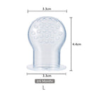 1 Stücke Frische Lebensmittel Knabber Baby Schnuller Feeder Kinder Obst Feeder Nippel Fütterung Sicher Baby Liefert Nippel Sauger Schnuller Flaschen