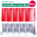 Gold/Roségold/Lasersilber/Dunkelrot/Lila/Roserot Aluminiumfolie Bubble Mailer CD/Wimpern Verpackung Gepolsterte Versandumschläge