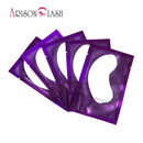 50/100 Paare/Lot Aufnäher für Wimpernverlängerung unter den Augenpads, Papieraufnäher, rosa, fusselfreie Aufkleber für falsche Wimpern