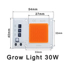 LED Grow COB Light Chip Full Spectrum AC 220V 10W 20W 30W 50W Kein Treiber erforderlich Für Wachstum Blumensämling Pflanzenbeleuchtung