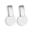 POXAM Neue Koreanische Aussage Runde Ohrringe Für Frauen Geometrische Gold Shell Flaum Baumeln Ohrringe Brincos 2020 Modeschmuck