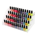 Acryl Nagellack Display Organizer 2-3-4-5-6-7 Schicht Maniküre Kosmetik Schmuck Ständer Halter Klare Acryl Make-up Box