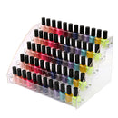 Acryl Nagellack Display Organizer 2-3-4-5-6-7 Schicht Maniküre Kosmetik Schmuck Ständer Halter Klare Acryl Make-up Box