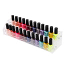 Acryl Nagellack Display Organizer 2-3-4-5-6-7 Schicht Maniküre Kosmetik Schmuck Ständer Halter Klare Acryl Make-up Box