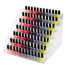 Acryl Nagellack Display Organizer 2-3-4-5-6-7 Schicht Maniküre Kosmetik Schmuck Ständer Halter Klare Acryl Make-up Box