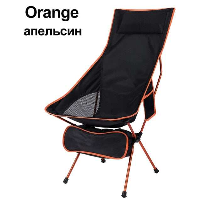 HooRu Lounge silla de playa respaldo de pesca silla plegable ligera al aire libre portátil mochilero Camping sillas de cubierta para senderismo