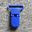 Cadena de plástico para chupete de bebé de 25mm, 5 uds., Clips transparentes para chupete, soporte para chupete de bebé, soporte para pezones, abrazadera redonda