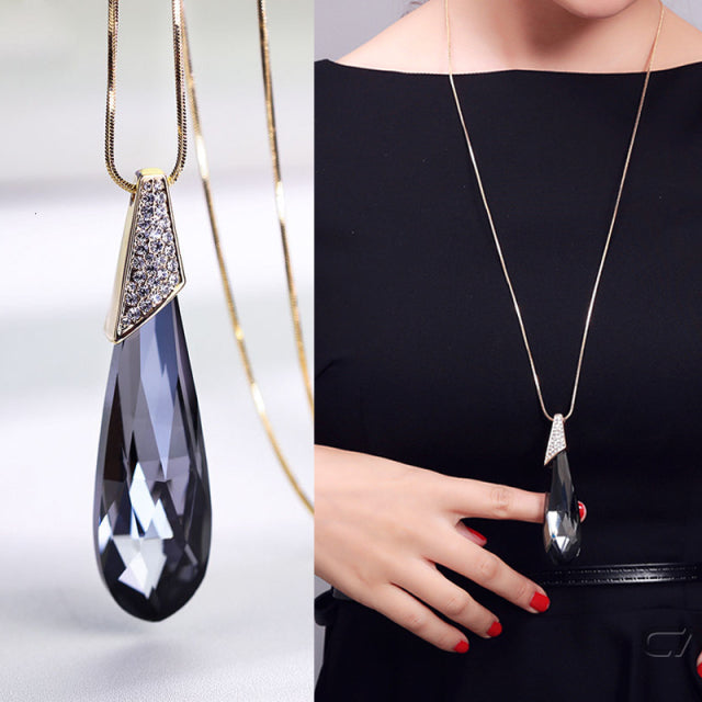 Collares largos y colgantes para mujer Maxi Collier Femme cadena geométrica collar de moda declaración Colar accesorios joyería 2022