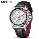 MEGIR Herrenuhren Top-Marke Luxus Quarzuhr Männer Mode Leuchtende Armee Wasserdichte Herren Armbanduhr Relogio Masculino 1010G