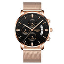NIBOSI Relogio Masculino Herrenuhren Luxus Berühmte Top-Marke Herrenmode Casual Dress Watch Military Quarz Armbanduhren Saat