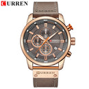 Top-Marke Luxus Chronograph Quarzuhr Herren Sportuhren Militärarmee Herren Armbanduhr Uhr CURREN relogio masculino