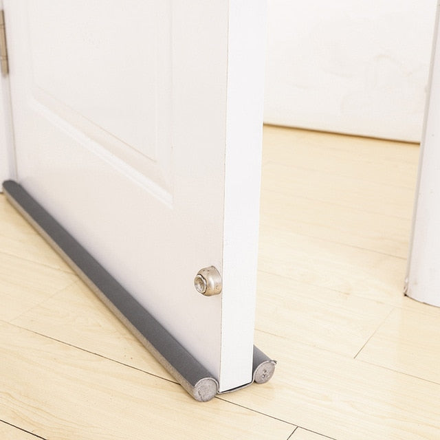Tira de sellado inferior de la puerta flexible a prueba de sonido reducción de ruido debajo del tope de la puerta burlete de la ventana a prueba de polvo