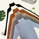 Damen Pullover 2020 Winter Tops Rollkragenpullover Damen Dünner Pullover Pullover Strickpullover Pull Femme Hiver Truien Dames Neu