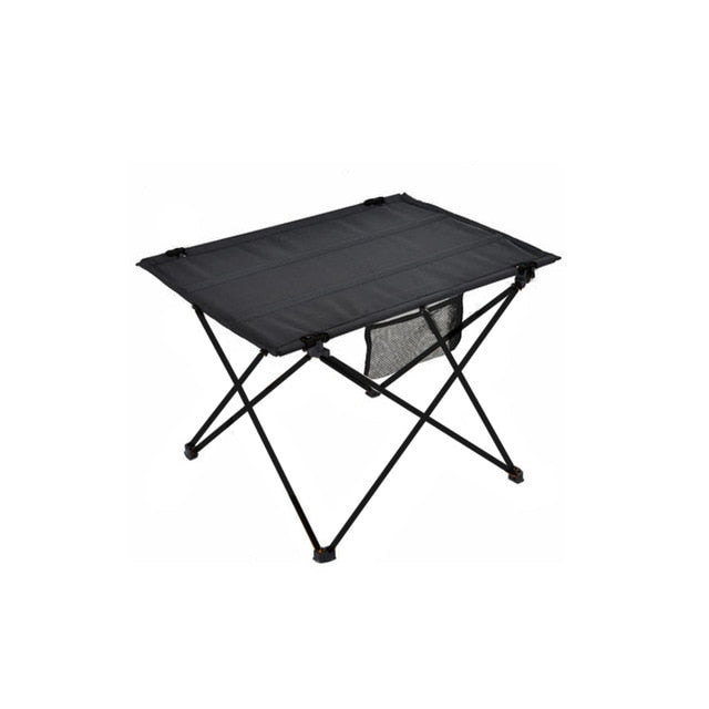 Mesa plegable para acampar, muebles de exterior, mesas de Picnic plegables portátiles para senderismo, mesa plegable ultraligera de aleación de aluminio para exteriores