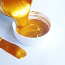 60 ml Goldfarbe Metallic-Acrylfarbe, wasserfest, nicht verblasst, zum Färben von Statuen, DIY-Handkleidung, bemalte Graffiti-Pigmente