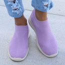 Frauen flacher Slip on weiße Schuhe Frau leichte weiße Turnschuhe Sommer Herbst lässige Chaussures Femme Basket Flats Schuhe
