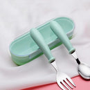 Baby Gadgets Geschirr Set Kinder Utensil Edelstahl Kleinkind Geschirr Besteck Cartoon Säuglingsnahrung Fütterung Löffel Gabel